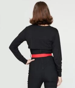 Black Marielle Shrug -Pleaser Clothing Store black marielle shrug 279682