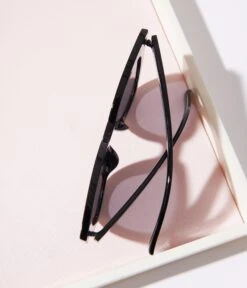 Black Retro Cat Eye Standard Sunglasses 5 Black Retro Cat Eye Standard Sunglasses -Pleaser Clothing Store black retro cat eye standard sunglasses 514996