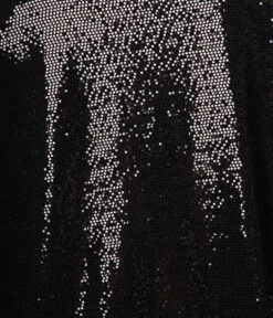 Black Sequin Glitter Cardigan -Pleaser Clothing Store black sequin glitter cardigan 124945
