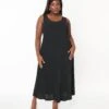Black Slip Maxi Dress