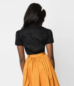 Black Spider Web Western Rockabilly Top 5 Black Spider Web Western Rockabilly Top -Pleaser Clothing Store black spider web western rockabilly top 127038