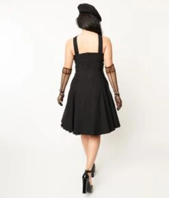 Black Vavavoom Swing Dress -Pleaser Clothing Store black vavavoom swing dress 433723