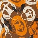 Brown & Orange Pumpkins Bella Swing Dress 4 Brown & Orange Pumpkins Bella Swing Dress - Image 4