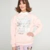 Cakeworthy Pink Minnie Mouse Comic Collared Sweatshirt