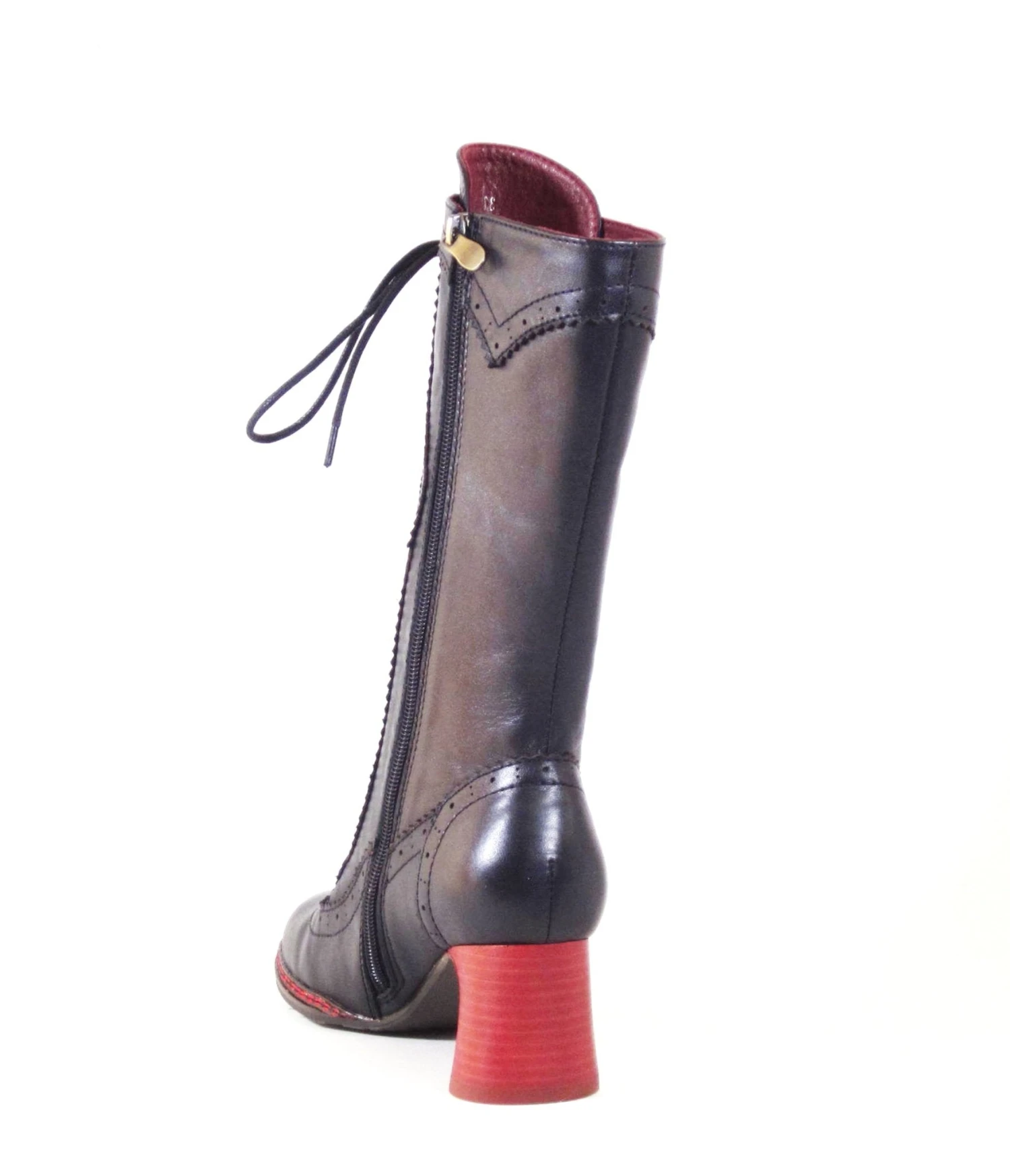 Chelsea Crew Black Leatherette Knee High Gaston Boots 4 Chelsea Crew Black Leatherette Knee High Gaston Boots - Image 4