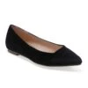 Chelsea Crew Black Velvet Pammy Flats