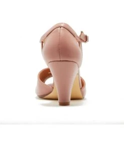 Chelsea Crew Mauve Leatherette T-Strap Catherina Heels -Pleaser Clothing Store chelsea crew mauve leatherette t strap catherina heels 630116