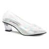PLEASER Clear Butterfly Lucite Pumps