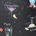 Collectif Black & Cocktail Menu Print Swim Bottom 6 Collectif Black & Cocktail Menu Print Swim Bottom - Image 6