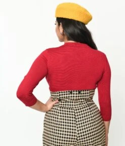 Collectif Burgundy Maya Polo Top 5 Collectif Burgundy Maya Polo Top -Pleaser Clothing Store collectif burgundy maya polo top 893568