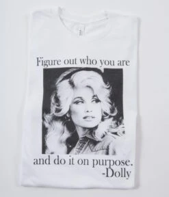 Do It On Purpose Dolly Fitted Graphic Tee