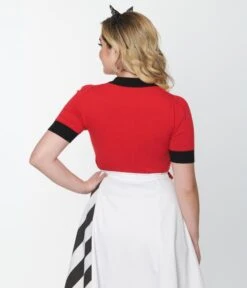 Emily The Strange X Unique Vintage All Things Strange Sweater -Pleaser Clothing Store emily the strange x unique vintage all things strange sweater 135919