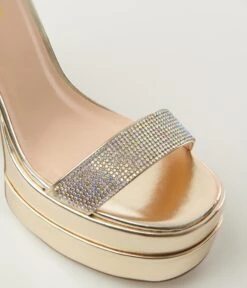 Gold Metallic Platform Heels -Pleaser Clothing Store gold metallic platform heels 616987