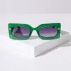Kelly Green Funky Sunglasses