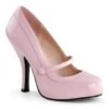 PLEASER Light Pink Patent Leatherette Cutie Pie Pumps