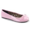 PLEASER Light Pink Patent Leatherette Flats