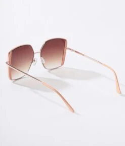 Light Pink Square Sunglasses -Pleaser Clothing Store light pink square sunglasses 371524