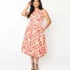 Light Pink Strawberry Love Swing Dress