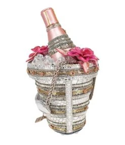 Mary Frances Champagne On Ice Handbag -Pleaser Clothing Store mary frances champagne on ice handbag 216152