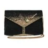 Mary Frances Olive You Crossbody Clutch