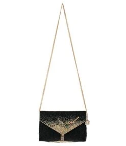 Mary Frances Olive You Crossbody Clutch -Pleaser Clothing Store mary frances olive you crossbody clutch 508885