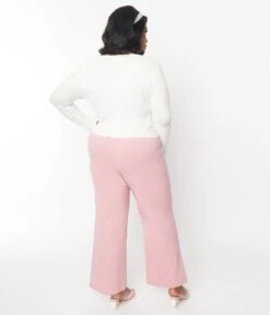 Mauve Pink Heart Buckle Pants -Pleaser Clothing Store mauve pink heart buckle pants 314428