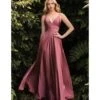 Cinderella Divine Mauve Rose Sweetheart Satin Enchanted Bridesmaid Dress