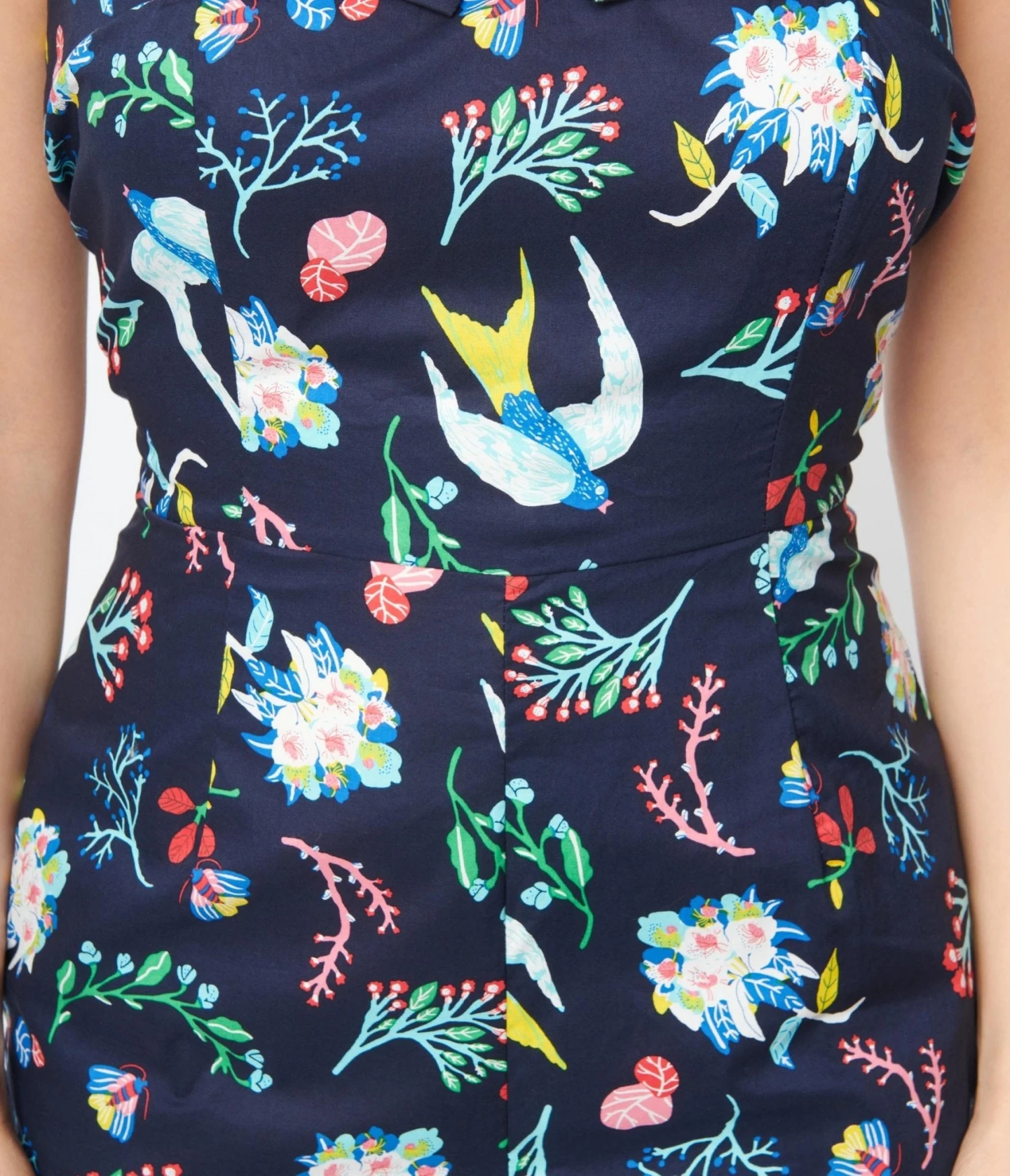 Navy Blue Under The Sea Jumpsuit 2 Navy Blue Under The Sea Jumpsuit - Image 2