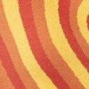 Orange Heart Stripe Cardigan 6 Orange Heart Stripe Cardigan - Image 6