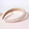 Pearl & Beaded Chunky Headband