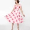 Pink Roses Sophia Swing Dress