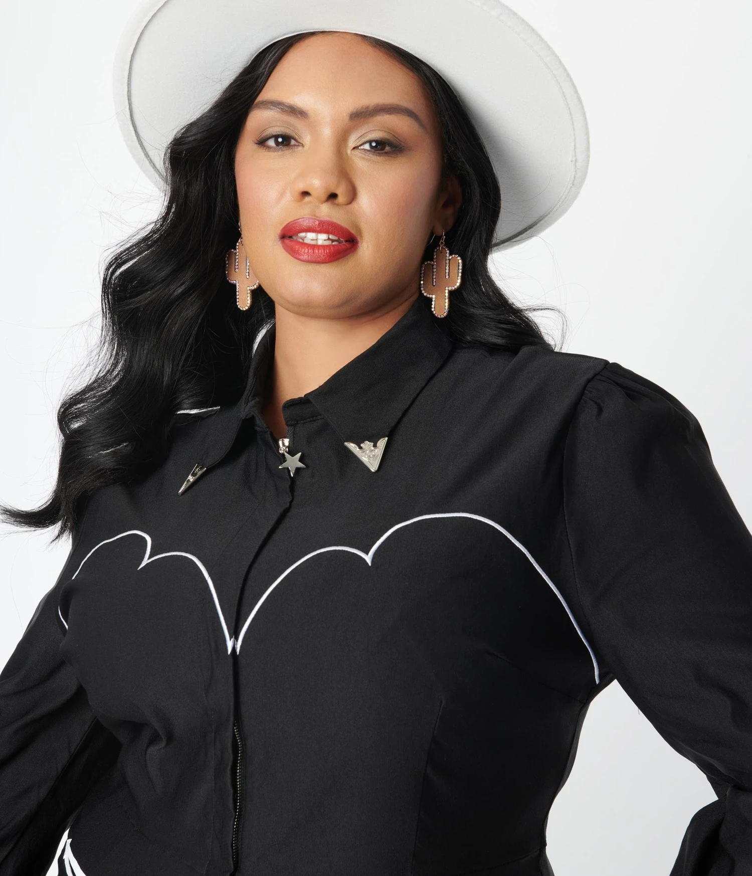 Plus Size Black Mojave Jumpsuit 3 Plus Size Black Mojave Jumpsuit - Image 3