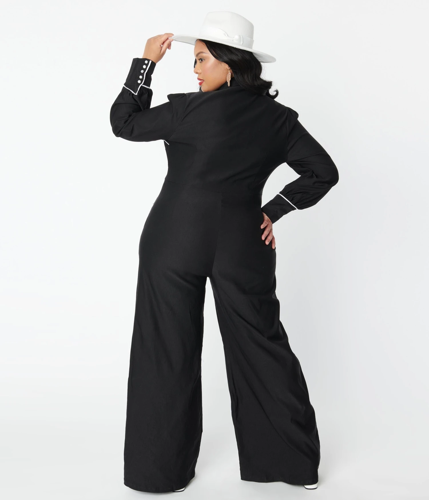 Plus Size Black Mojave Jumpsuit 2 Plus Size Black Mojave Jumpsuit - Image 2