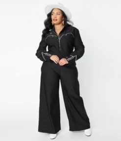 Plus Size Black Mojave Jumpsuit 10 Plus Size Black Mojave Jumpsuit -Pleaser Clothing Store plus size black mojave jumpsuit 492222