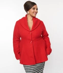 Plus Size Red Skirted Blazer 10 Plus Size Red Skirted Blazer -Pleaser Clothing Store plus size red skirted blazer 981755