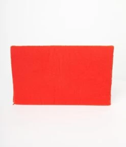 Red Beaded Fringe Envelope Clutch -Pleaser Clothing Store red beaded fringe envelope clutch 614178