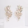 Silver Rhinestone Earrings