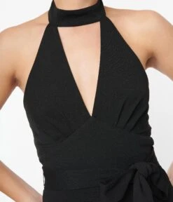 Smak Parlour Black Glamour Goddess Jumpsuit -Pleaser Clothing Store smak parlour black glamour goddess jumpsuit 894923