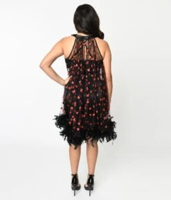 Smak Parlour Black Mesh & Glitter Hearts Organza Dress 5 Smak Parlour Black Mesh & Glitter Hearts Organza Dress -Pleaser Clothing Store smak parlour black mesh glitter hearts organza dress 169381