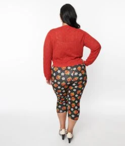 Sourpuss Black Berry Dead Capris -Pleaser Clothing Store sourpuss black berry dead capris 793083