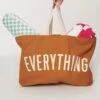 Tan Everything Tote Bag