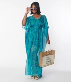 The Golden Girls X Unique Vintage All Over Print Burton Caftan