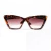 Tortoise Square Cat Eye Sunglasses