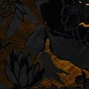 Unique Vintage 1920s Black & Gold Velvet Floral Burnout Hemingway Flapper Dress 6 Unique Vintage 1920s Black & Gold Velvet Floral Burnout Hemingway Flapper Dress - Image 6