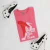 Unique Vintage Be The Stiletto Pink Fitted Womens Graphic Tee