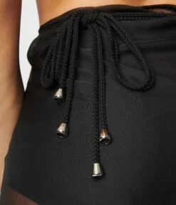 Unique Vintage Black Wrap Sarong Coverup -Pleaser Clothing Store unique vintage black wrap sarong coverup 972066