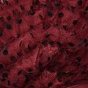 Unique Vintage Burgundy & Black Polka Dot Tulle Cupcake Swing Dress 6 Unique Vintage Burgundy & Black Polka Dot Tulle Cupcake Swing Dress - Image 6