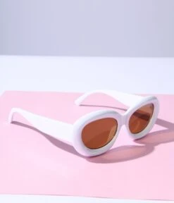 White Soft Serve Puff Sunglasses -Pleaser Clothing Store white soft serve puff sunglasses 208577